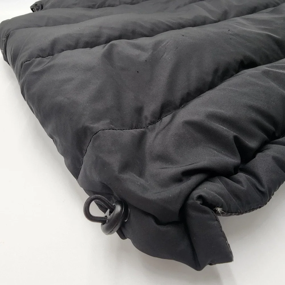 VINTAGE OLD NAVY PUFFER JACKET‎ VEST XL BLACK Y2K